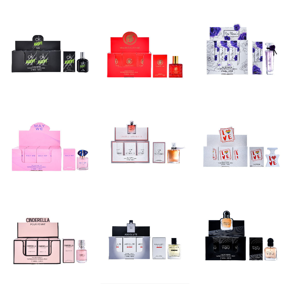 Women Perfume. Choose 3 perfume of your choice.