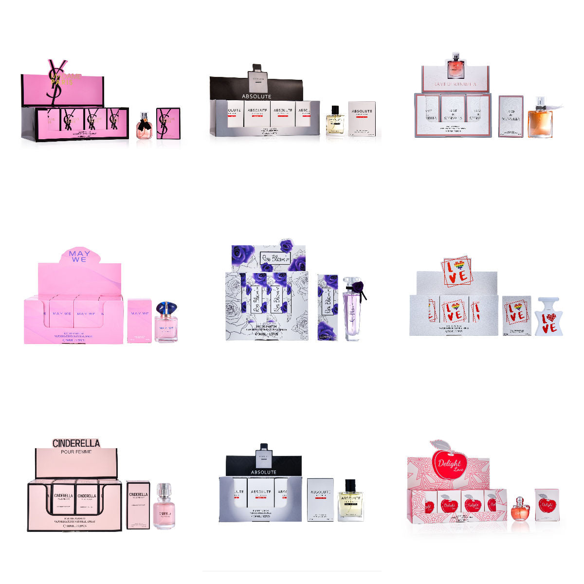 Women Perfume. Choose 3 perfume of your choice.